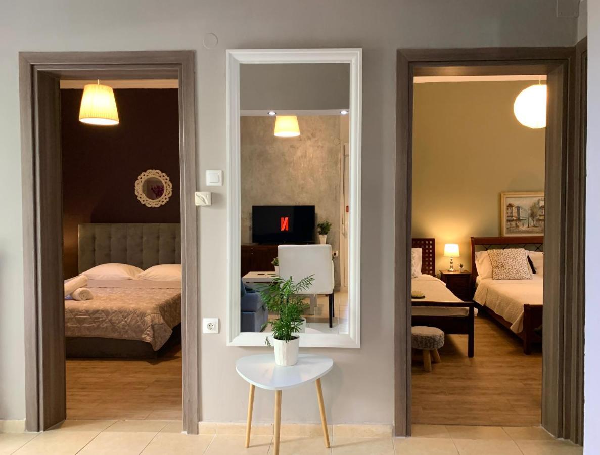 Oasis Luxury Detached House In Thessaloniki With Hydromassage Apartment ภายนอก รูปภาพ